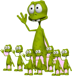 alien mother and her children