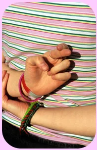 fingers cross for luck
