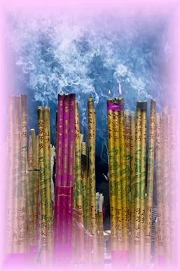 incense and burner