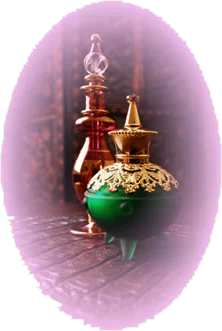 love potion bottles
